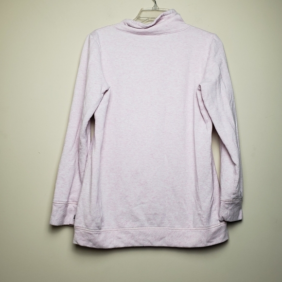 TALBOTS Baby Pink Cowl Neck Pullover - Picture 6 of 7